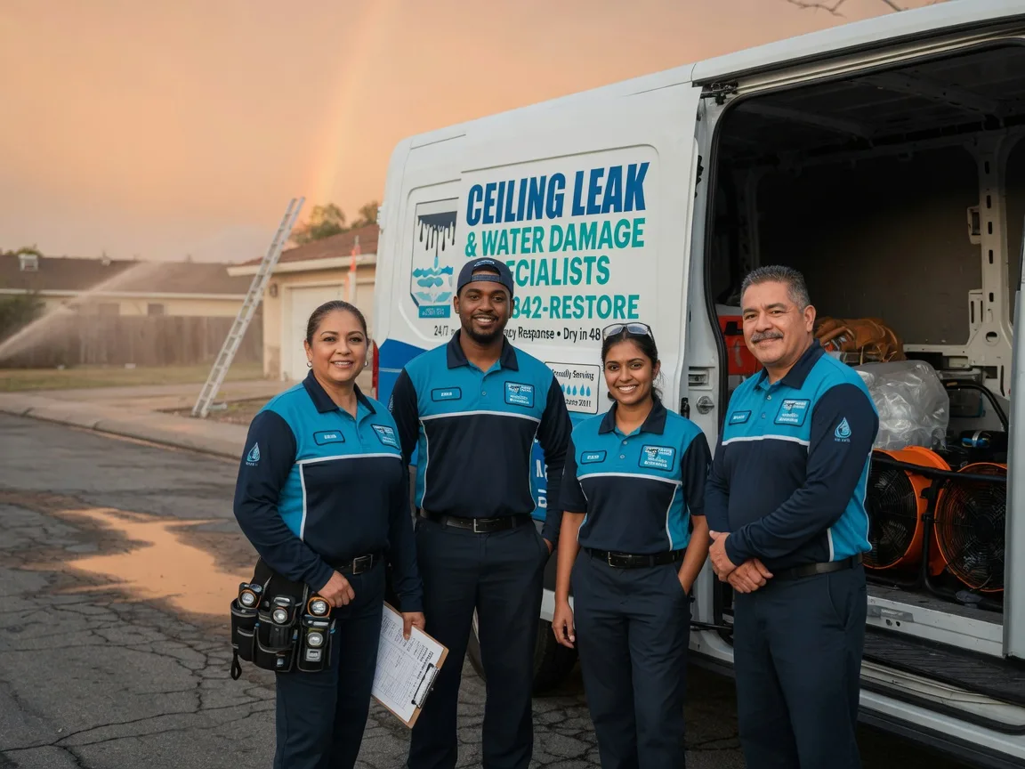 Ceiling Leak Cleanup company in North Royalton, OH