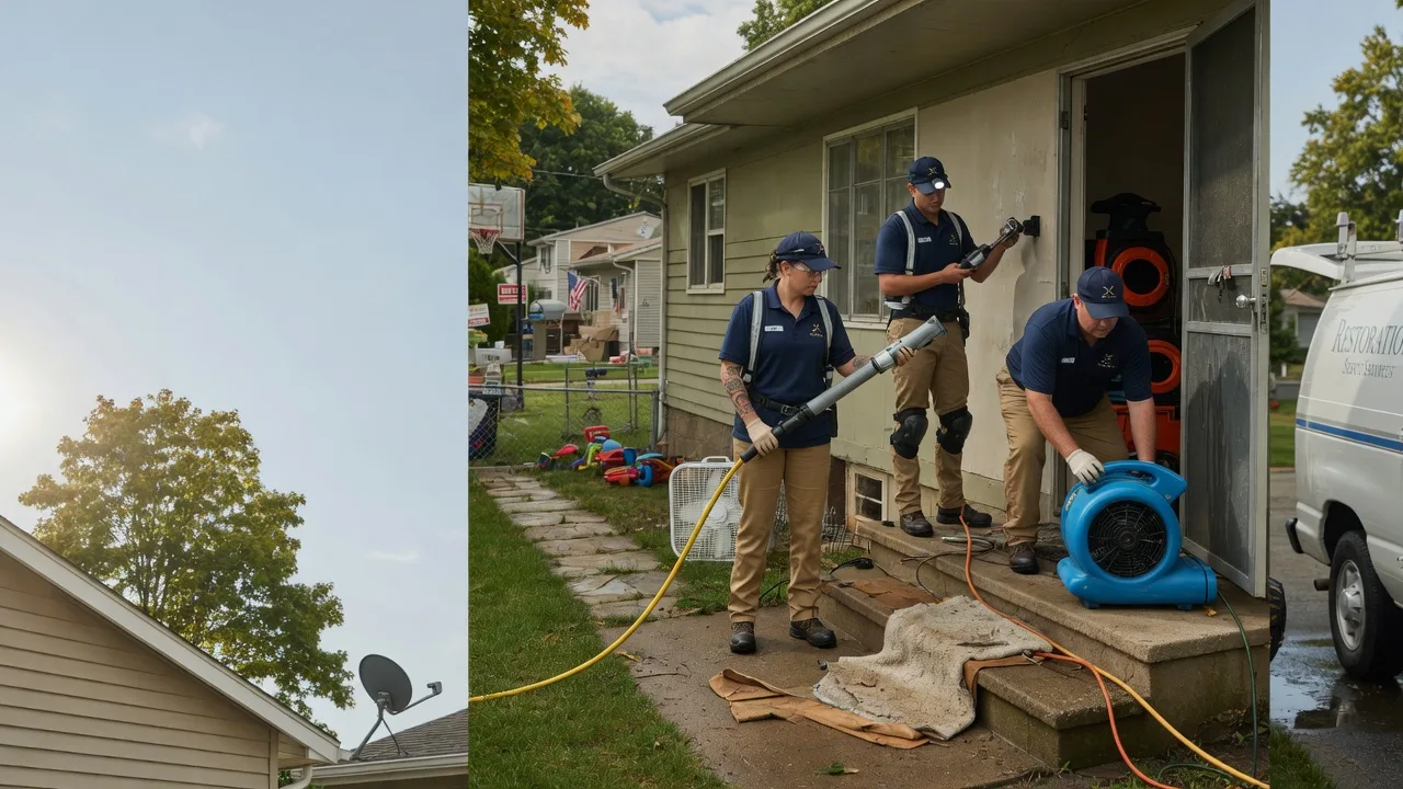 Crawl Space Water Removal in North Royalton, OH near me